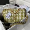 Chanel Bag Chanel Autumn/Winter Collection 19bagPlant grass in seconds 〰️ AS1161 woolen fabr mf9ngdtp