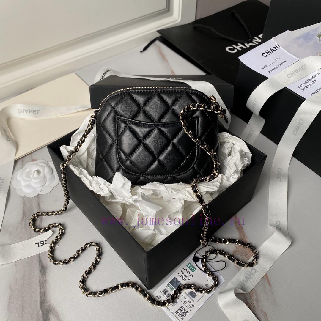 Chanel Bag Sheepskin: Chanel 24s Shell Bag A4000 Small and beautiful shell bag is like a swe ibqwh50x - Image 3