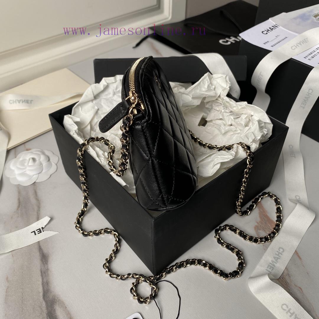 Chanel Bag Sheepskin: Chanel 24s Shell Bag A4000 Small and beautiful shell bag is like a swe ibqwh50x - Image 5