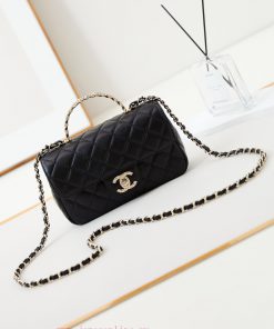 Chanel Bag The appearance of the 24A CF mini is truly stunningThe gentle texture and elegant 5pryv7hw