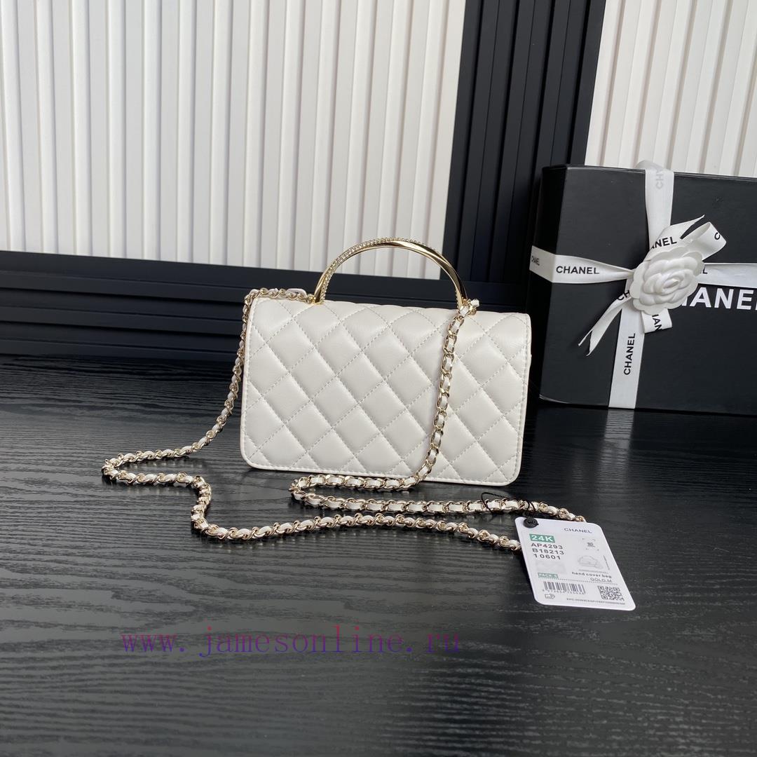 Chanel Bag The Chanel 24k rhinestone handle organ bag A4293 is really beautiful. I fell in l jqqniktr - Image 3
