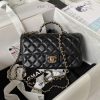 Chanel Bag Chanel 23A Diamond Handle CF has been released in advance and received AS4141 🥇 l b8zjcwfl