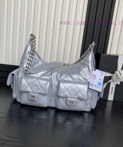 Chanel Bag Chanel 25C early spring collection AS5302 Hoho hippie bag with double bag opening 4wbxgm5s