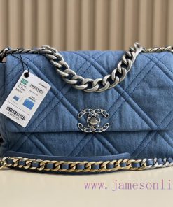 Chanel Bag 𝟮𝟮𝙎 Denim denim 𝟭𝟵𝘽𝙖𝙜𝗰𝗼𝗼𝗹 𝗰𝗼𝗹 denimStar Li Yuchun, the same style of Kusa Royal S vdhrwton