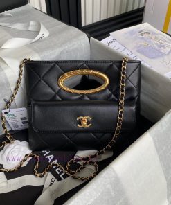 Chanel Bag Chanel ️ 24B Autumn/Winter Collection Premium Banquet Bag AS5038 Small Size 🪽 She 2xdlo8bu