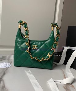Chanel Bag  Chanel 🧩 The 24A armpit bag high-end handmade visit AS4922 this season really fi k00td363