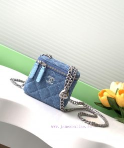 Chanel Bag 24k box bag denim fabric with the most beautiful heart adjustable buckle and adju azsmj9gr