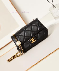 Chanel Bag The 24S pearl rice dumpling xiang grandma's classic bag type came back as the ret pr9viu9f