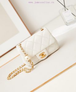 Chanel Bag The 24S pearl rice dumpling xiang grandma's classic bag type came back as the ret uzdkafdo