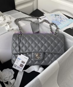Chanel Bag Tin Ash | French high-end custom product Chanel Classic Flap Bag A01112 interpret mh5a016b