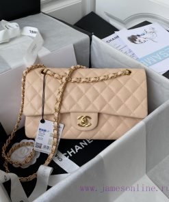 Chanel Bag   ↘️ The high-end French custom-made Chanel Classic Flap Bag A01112 caviar embodi i2pg8c7e