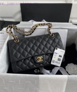 Chanel Bag   ↘️ The high-end French custom-made Chanel Classic Flap Bag A01112 caviar embodi t483uzxj