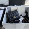 Chanel Bag The imported sheepskin diamond grid CF1115 from Fang Pangzi has the same fullness 41ntxm4d