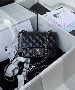 Chanel Bag Fang Pangzi CF1115 imported cowhide ball pattern diamond grid fullness has reache 2muv1z2n