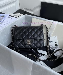 Chanel Bag Fang Pangzi CF1115 imported cowhide ball pattern diamond grid fullness has reache gw3dddhn