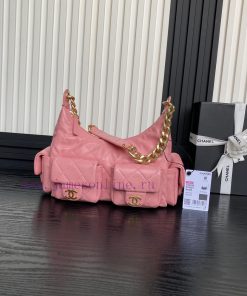 Chanel Bag  Chanel 🧩 25C early spring series AS5339 Hoho hippie bag with double bag opening 4gb016lv