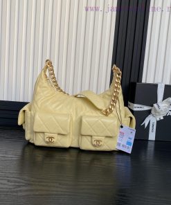 Chanel Bag Chanel 25C early spring collection AS5302 Hoho hippie bag with double bag opening x3e654ff