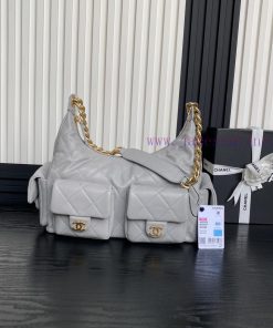 Chanel Bag Chanel 25C early spring collection AS5302 Hoho hippie bag with double bag opening s7dv735o