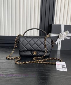 Chanel Bag Chanel 25C Early Spring Collection CF Woven Knot Handbag AS5317Sheepskin paired w iklfx6ph
