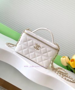 Chanel Bag 25C mouth red envelope exquisite and compact chain hand-held bag, made of granula 5w3lhbn7