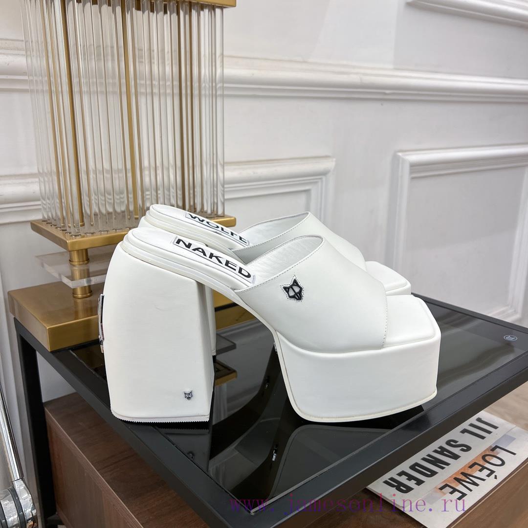 NAKED WOLFE | 2024ˢˢ2024 Autumn/Winter New Product: Fine Strap Roman Waterproof Platform Taobzjyq4 - Image 4