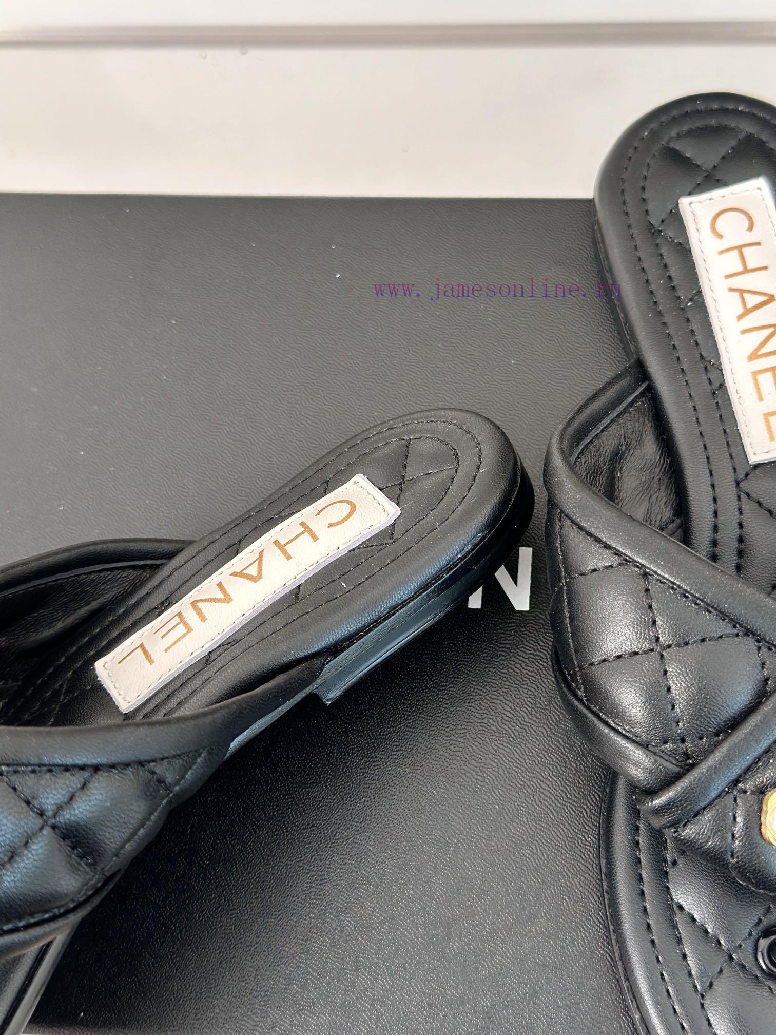 Chanel | 24P Spring/Summer New ProductsDouble C diamond grid clip on flip flopsSummer flip ffkzxvgop - Image 7