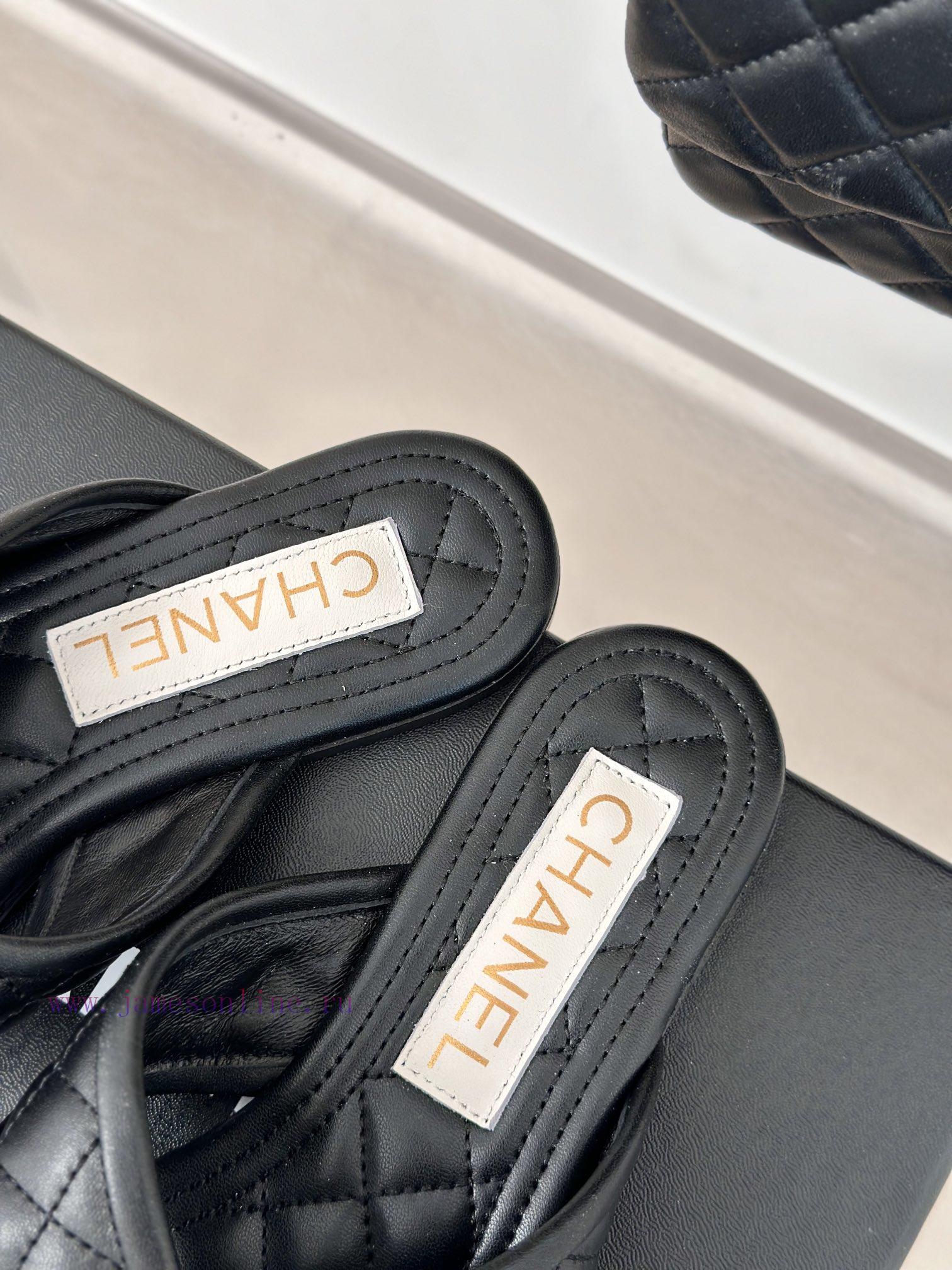 Chanel | 24P Spring/Summer New ProductsDouble C diamond grid clip on flip flopsSummer flip ffkzxvgop - Image 9