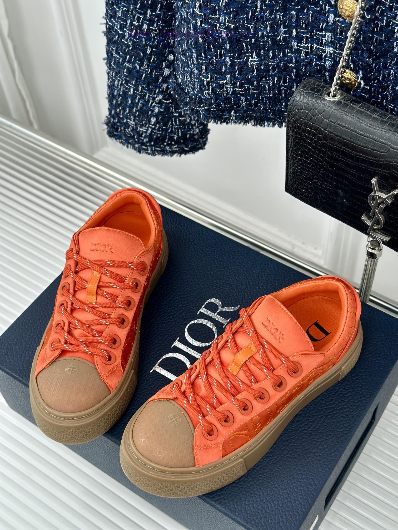 Male size 10DIOR/Dior Stone Island collaboration classicThick soled couple's casual board shery1xy4q - Image 3