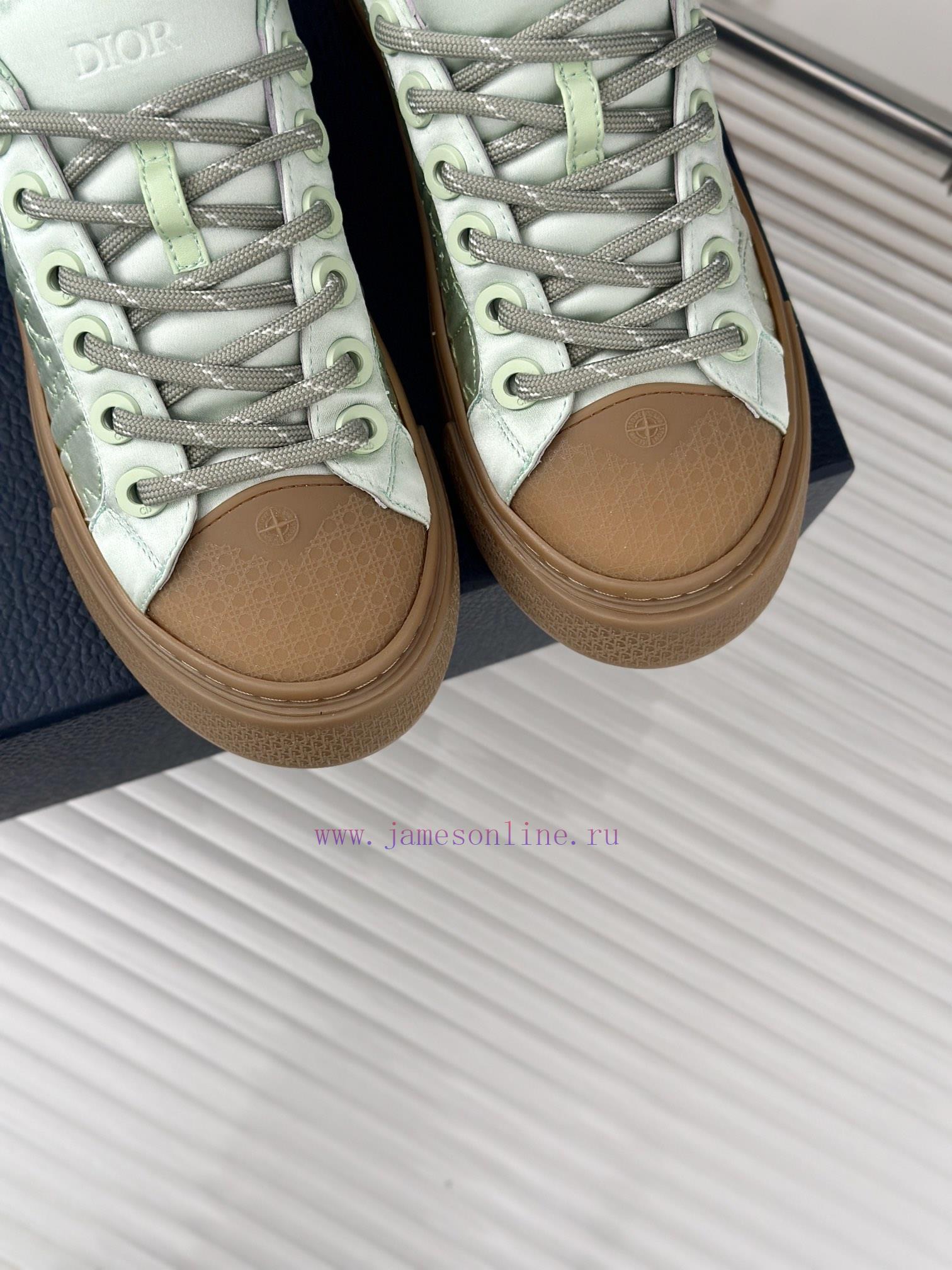 Male size 10DIOR/Dior Stone Island collaboration classicThick soled couple's casual board sh4oh31q8s - Image 8