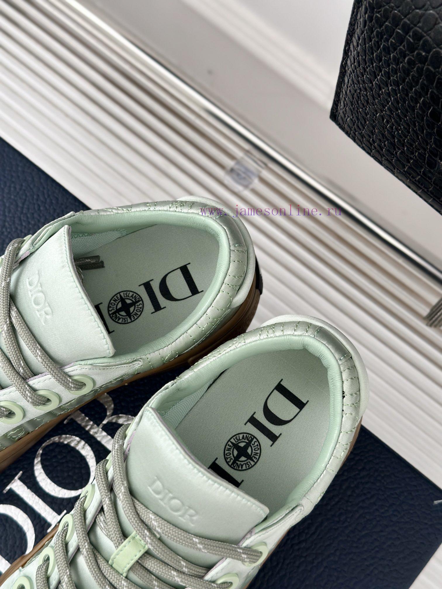 Male size 10DIOR/Dior Stone Island collaboration classicThick soled couple's casual board sh4oh31q8s - Image 9