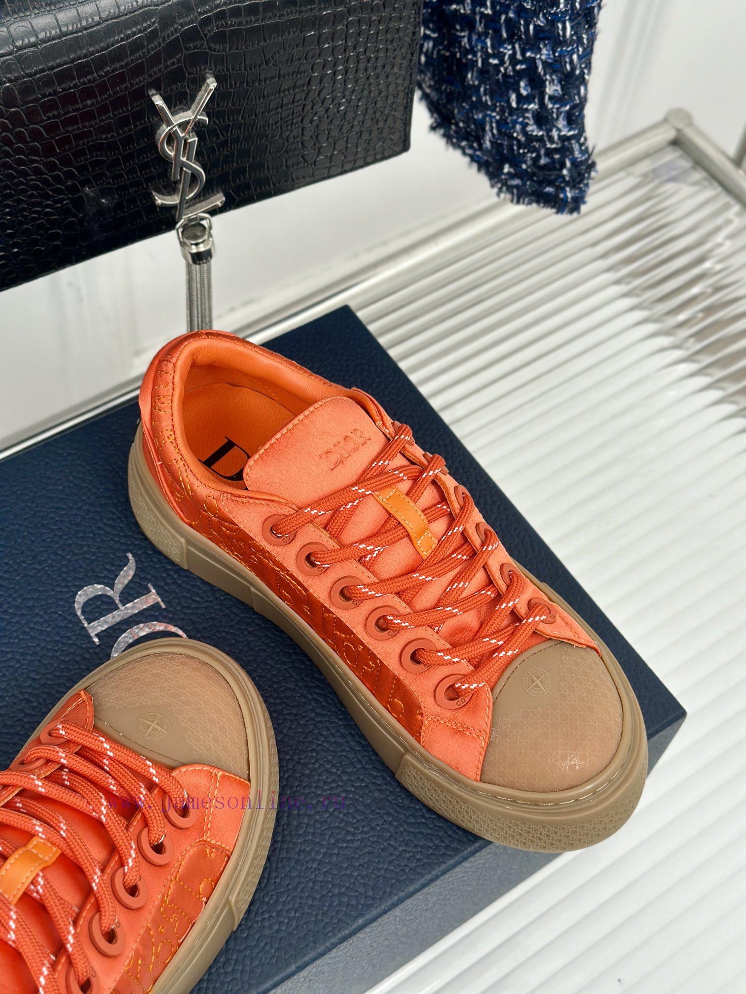 Male size 10DIOR/Dior Stone Island collaboration classicThick soled couple's casual board shery1xy4q - Image 6