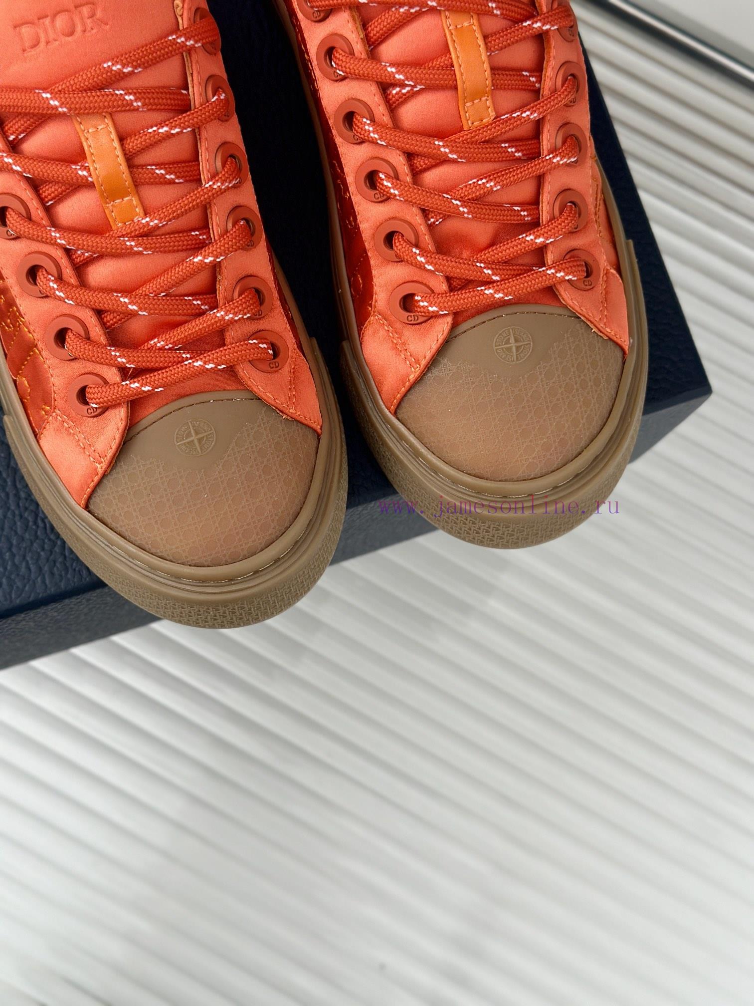 Male size 10DIOR/Dior Stone Island collaboration classicThick soled couple's casual board shery1xy4q - Image 8