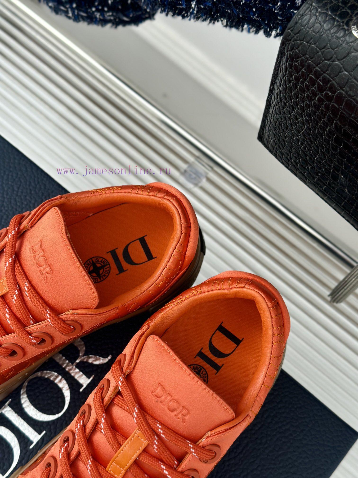 Male size 10DIOR/Dior Stone Island collaboration classicThick soled couple's casual board shery1xy4q - Image 9