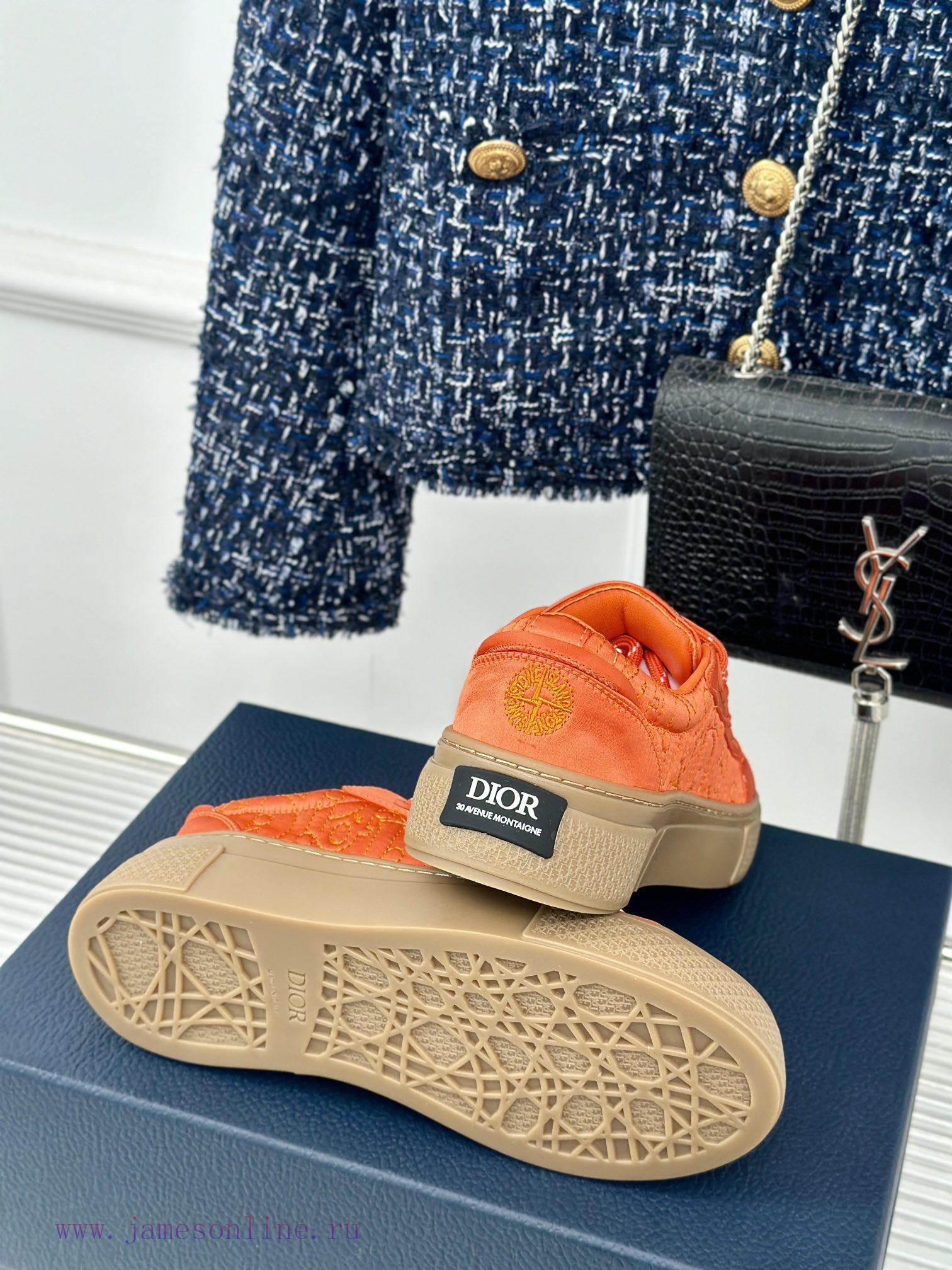 Male size 10DIOR/Dior Stone Island collaboration classicThick soled couple's casual board shery1xy4q - Image 10