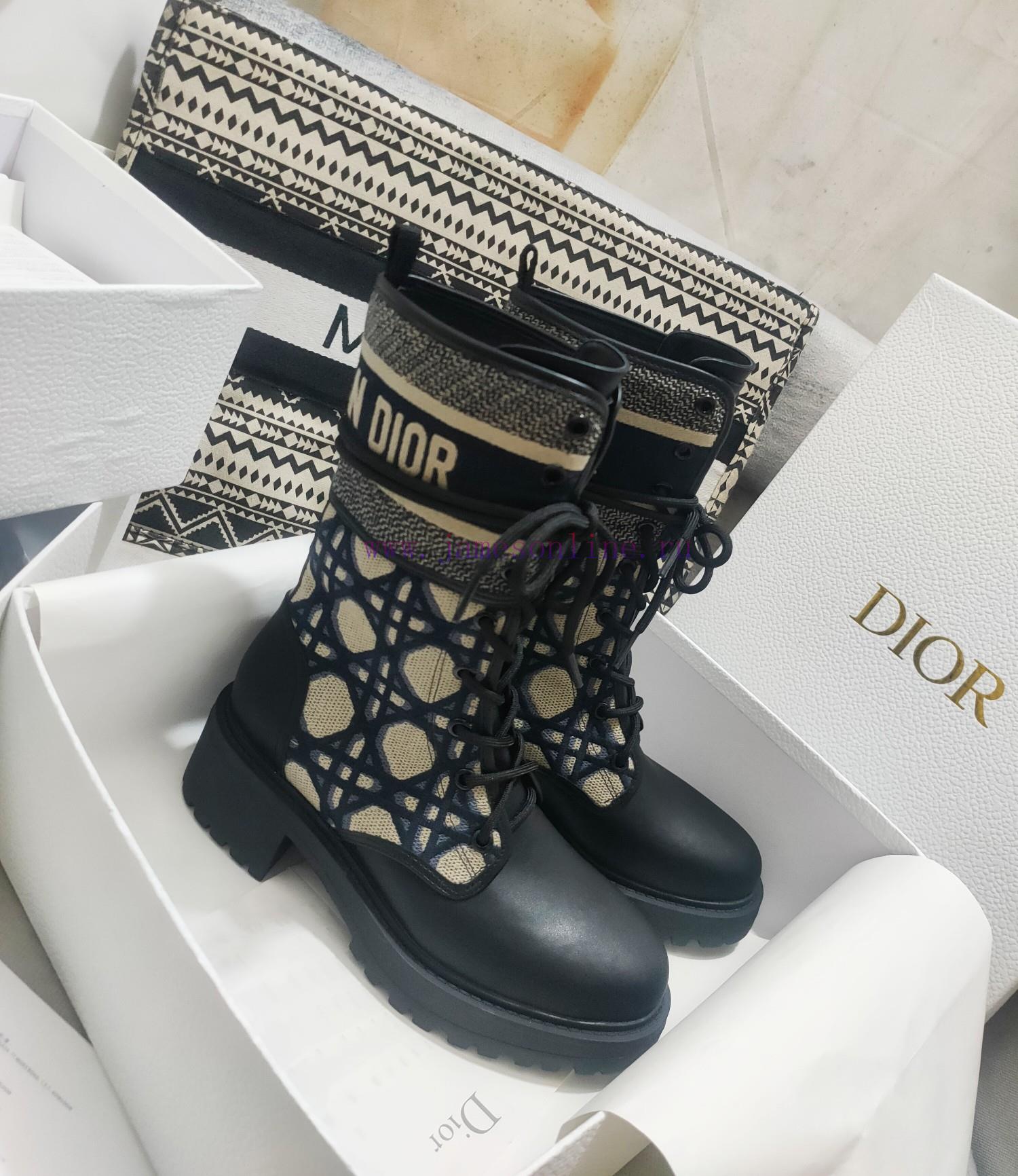 ◽ Cʜʀɪ*ᴛɪᴀɴ D*ᴏʀ | DiorEarly Autumn New Series D-Major Series Martin Boots 〰◽ Original impo539st8fv - Image 4