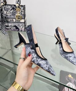 J'ADIOR woven back empty sandals, Dior 2023 Spring/Summer Latest Colors, Garden d'Hiver Jacqwy7xuaa5