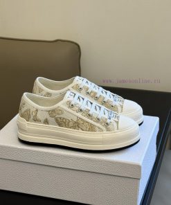Dior 24 Early Spring Red soled Embroidered SneakersThe thickened sole is really thoughtful, 2zzmgr2i