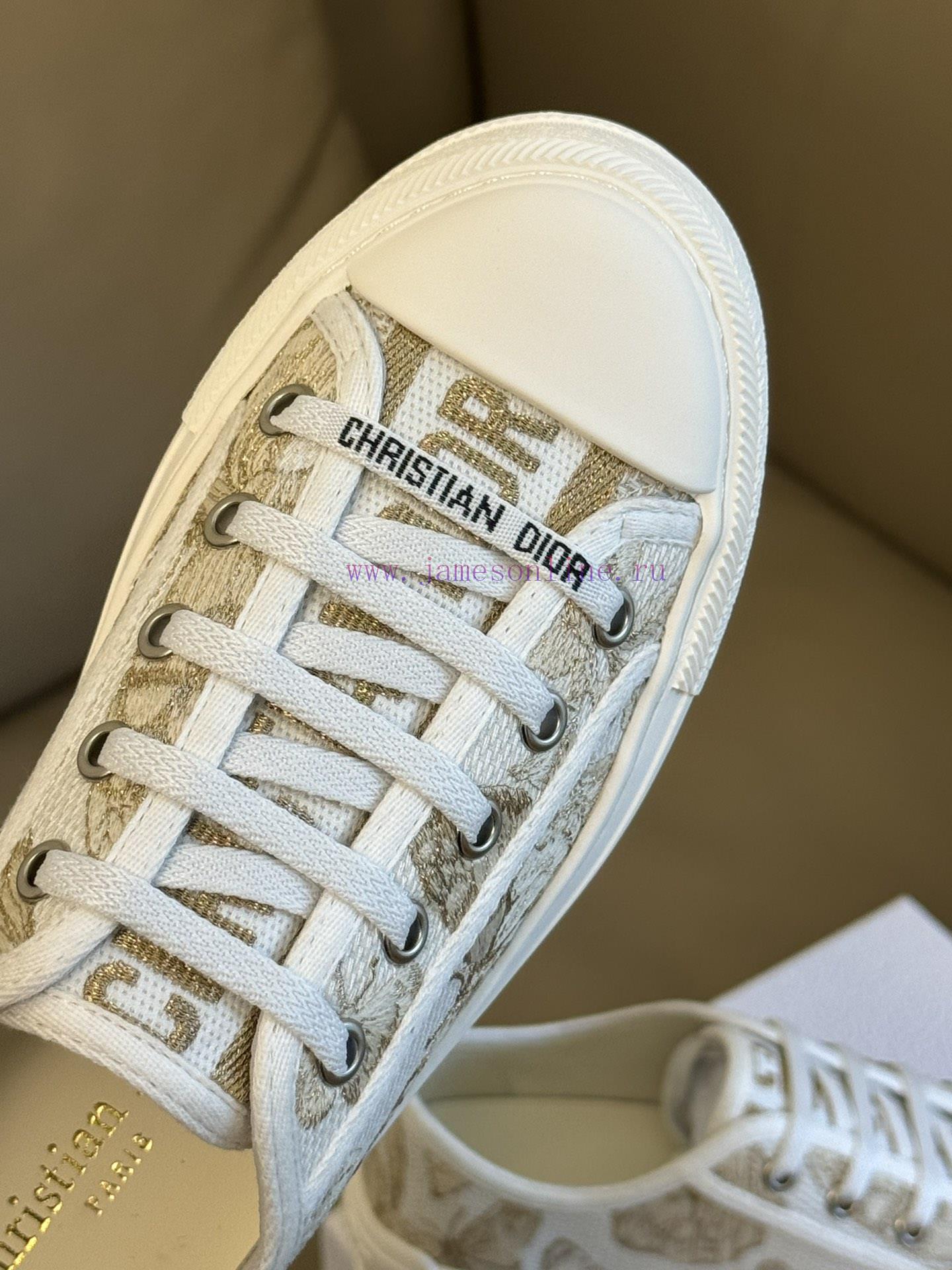 Dior 24 Early Spring Red soled Embroidered SneakersThe thickened sole is really thoughtful, 2zzmgr2i - Image 6