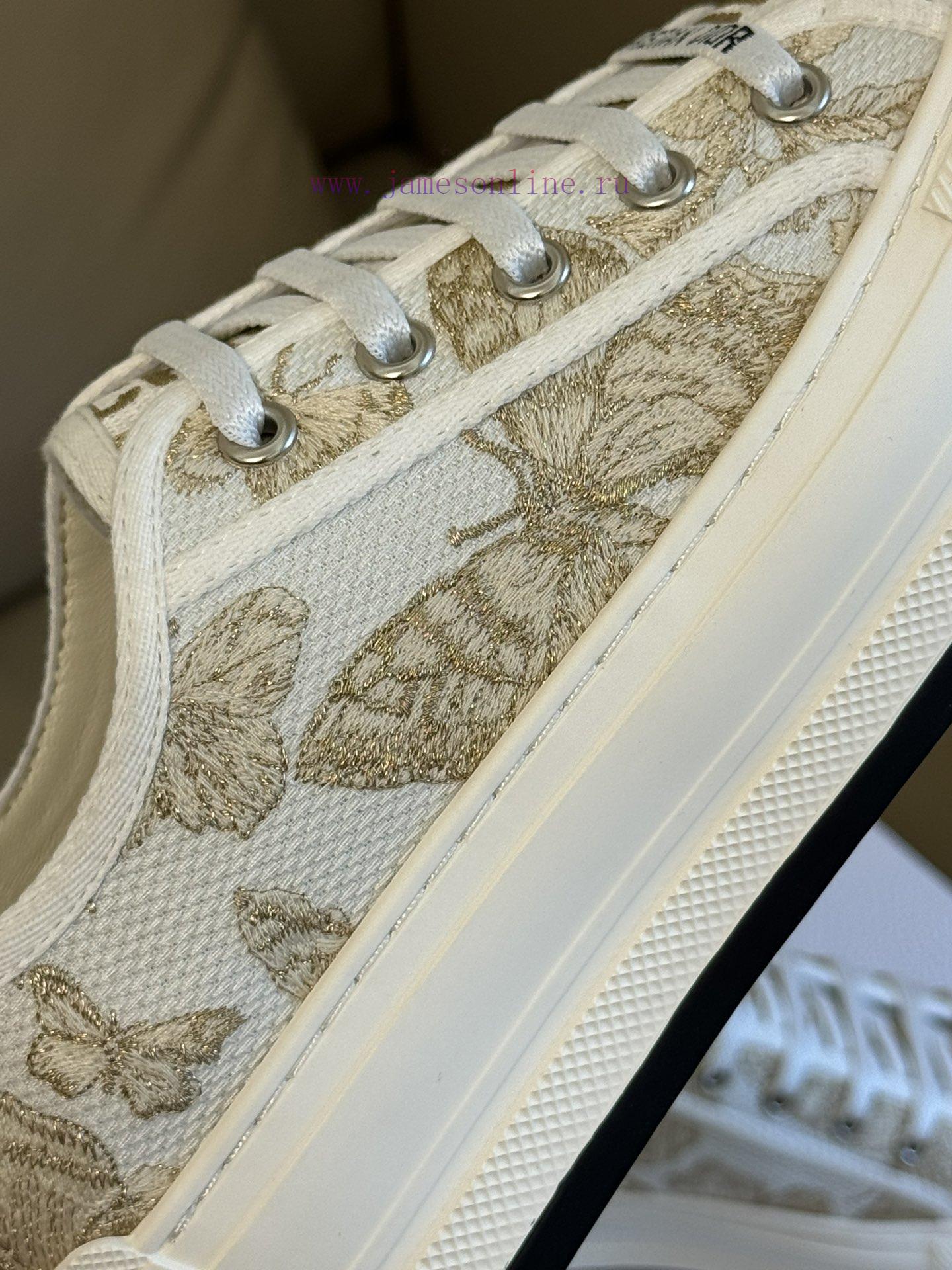 Dior 24 Early Spring Red soled Embroidered SneakersThe thickened sole is really thoughtful, 2zzmgr2i - Image 7