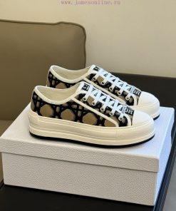 Dior 24 Early Spring Red soled Embroidered SneakersThe thickened sole is really thoughtful, m6uk7uen