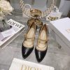 Top Dior 2023 new round toe single shoes, new Spectadio ballet high heels make a brilliant d2pzkncrj