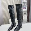 Top tier high-quality versionThe row minimalist ceiling Chelsea boots retro small pleated hibyhsheg5