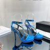 Versace 2024 Spring/Summer New Waterproof Platform Sandals High Heels————————————The Milan rthvzeo7a