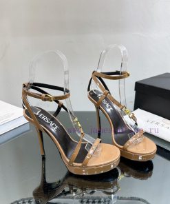 Versace 2024 Spring/Summer New Waterproof Platform Sandals High Heels————————————The Milan r4jpwv59h