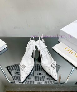 DIOR2024/𝐒𝐒𝐧𝐞𝐰 Spring/Summer New Product Vintage Electric Embroidery High Heels———————————Cogwb7i3yn