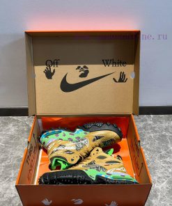 Top notch OFF-WHITE Nike ACG Air Terra Forma high top brown green ️ The upper is made of higxseg7wa3