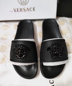 Versace Versace original 1:1 mold metal beautiful Sha head The outsole PU rubber combinationrzpzqvkp