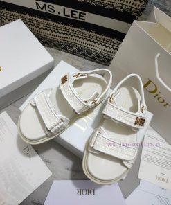 Dio… 〰️Dioract Series of beach shoes - Velcro sandalsTop qualityOriginal mold hardware lettehagg0fla