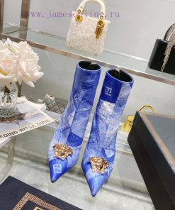 Fendi&Versace Joint Collection Fendi&Versace Short Boots𝐧𝐞𝐰 Show style Fendi Dumesa Head&Heekp04j2l7