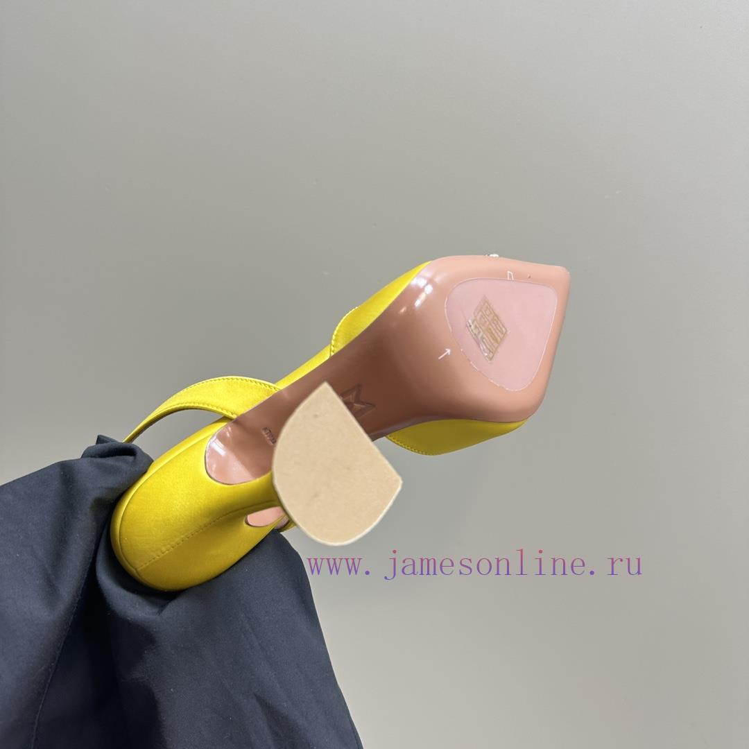 Amina Muaddi Sparkling Diamond Bow Beautiful Fashion ShoesAuthentic 11 Remastered Top Qualitbk2ucn31 - Image 10